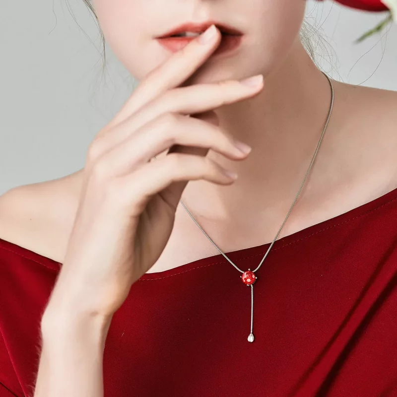 (afbeelding voor) Pandora Style Tranen van liefde Chain Ketting - SCN182 - Bekijken 2
