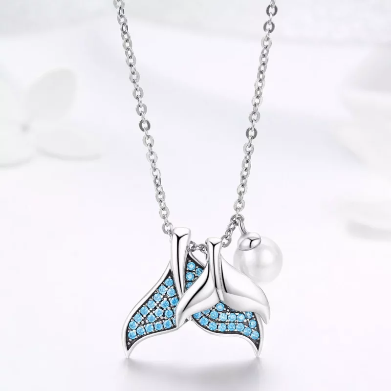 (afbeelding voor) Pandora Style Tranen van zeemeermin Chain Ketting - SCN309 - Bekijken 2