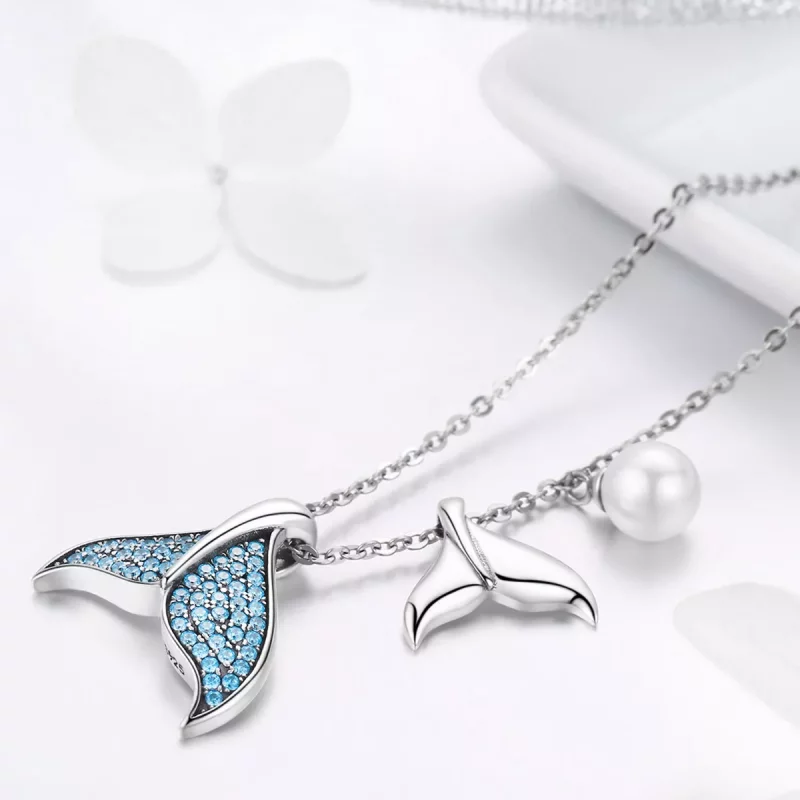 (afbeelding voor) Pandora Style Tranen van zeemeermin Chain Ketting - SCN309 - Bekijken 3
