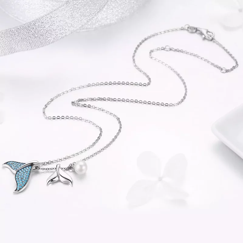 (afbeelding voor) Pandora Style Tranen van zeemeermin Chain Ketting - SCN309 - Bekijken 5