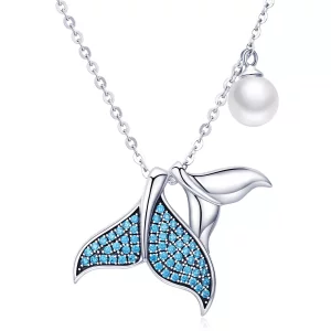 Pandora Style Tranen van zeemeermin Chain Ketting - SCN309 (afbeelding voor) Pandora Style Tranen van zeemeermin Chain Ketting - SCN309