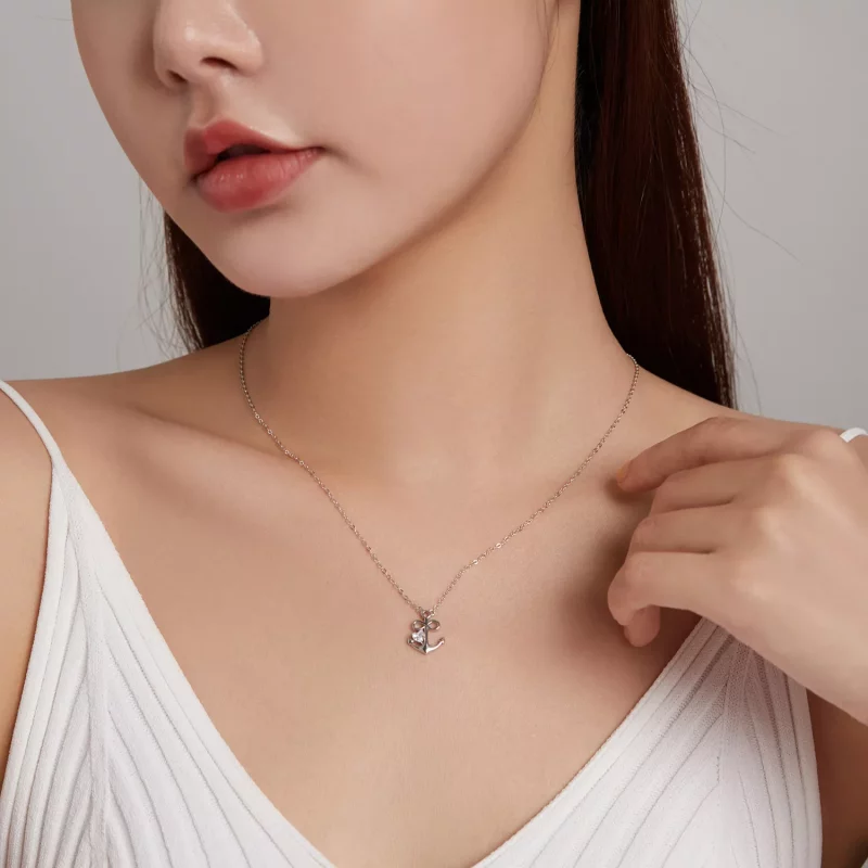 (afbeelding voor) Pandora Style Trouwe liefde Chain Ketting - SCN458 - Bekijken 8