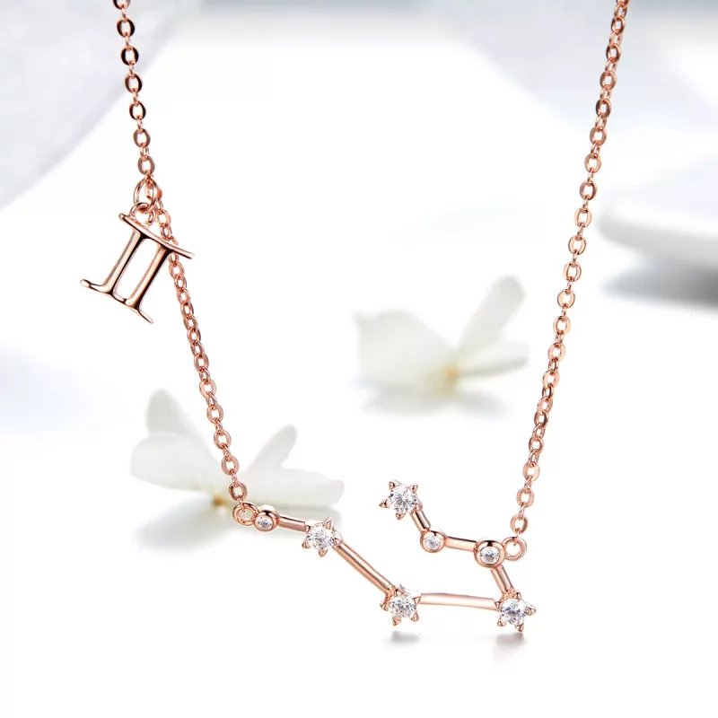 (afbeelding voor) Pandora Style Tweelingen Ketting - BSN015 - Bekijken 2