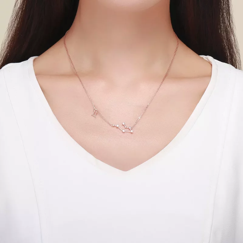 (afbeelding voor) Pandora Style Tweelingen Ketting - BSN015 - Bekijken 6