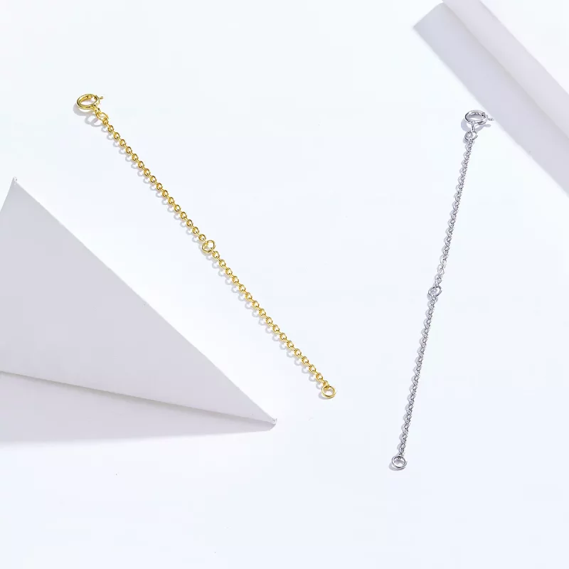 (afbeelding voor) Pandora Style Uitbreidingsketen Ketting - SCA015-10B - Bekijken 3