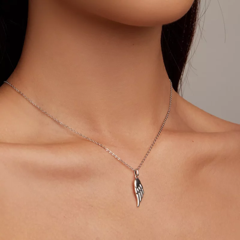 (afbeelding voor) Pandora Style Vleugel Ketting - BSN268 - Bekijken 8