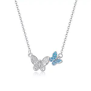 Pandora Style Vlinder Chain Ketting - SCN384 (afbeelding voor) Pandora Style Vlinder Chain Ketting - SCN384