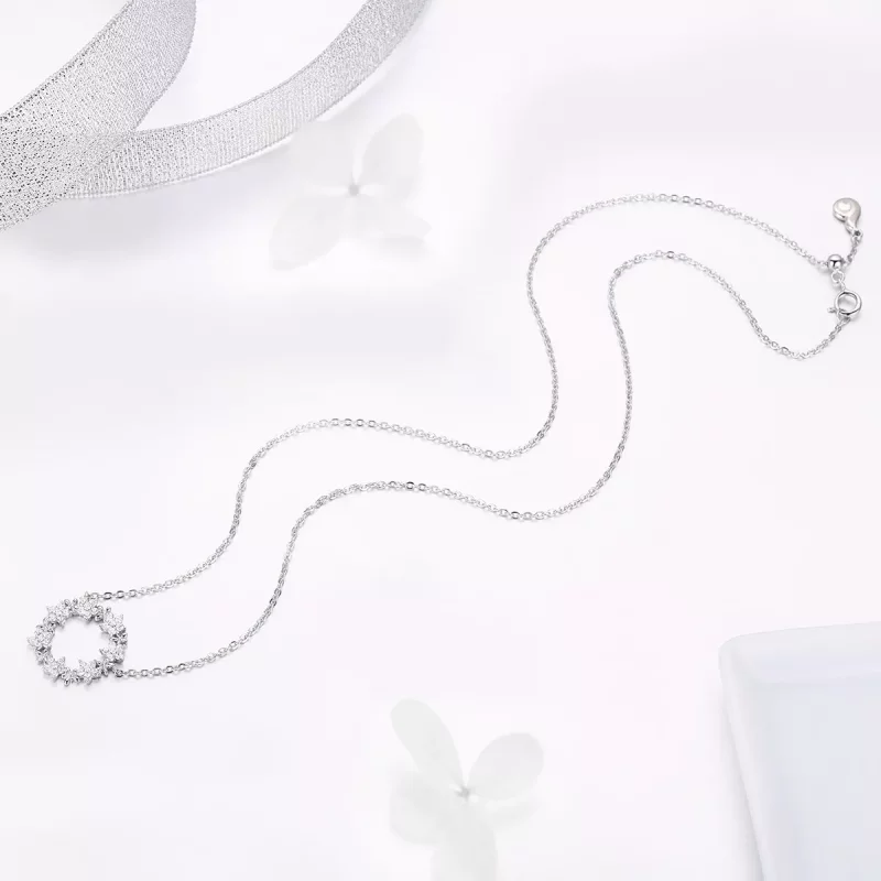 (afbeelding voor) Pandora Style Vol sterren Chain Ketting - BSN028 - Bekijken 3