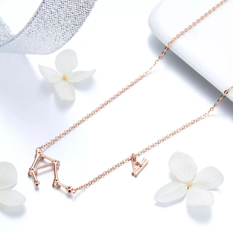 (afbeelding voor) Pandora Style Weegschaal Ketting - BSN022 - Bekijken 4