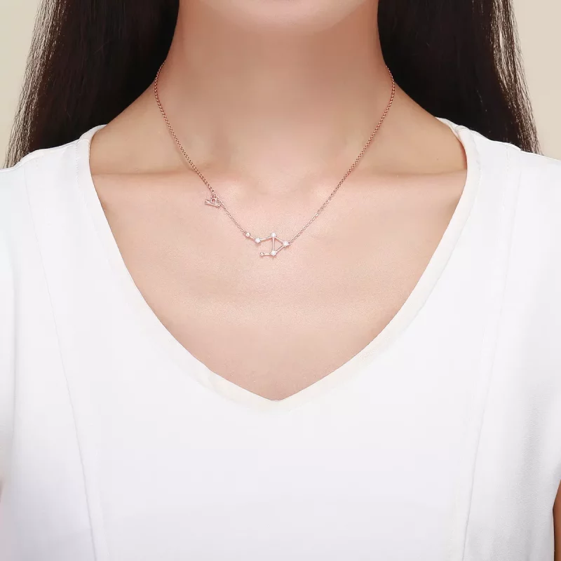(afbeelding voor) Pandora Style Weegschaal Ketting - BSN022 - Bekijken 6
