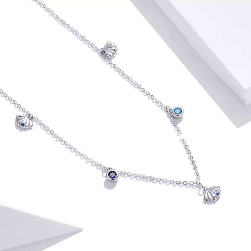 (afbeelding voor) Pandora Style Zeeschelp Chain Ketting - SCN454 - Bekijken 3