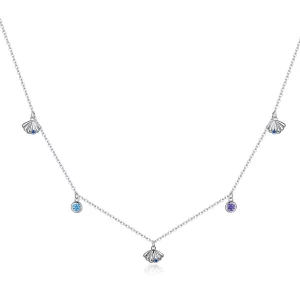 Pandora Style Zeeschelp Chain Ketting - SCN454 (afbeelding voor) Pandora Style Zeeschelp Chain Ketting - SCN454