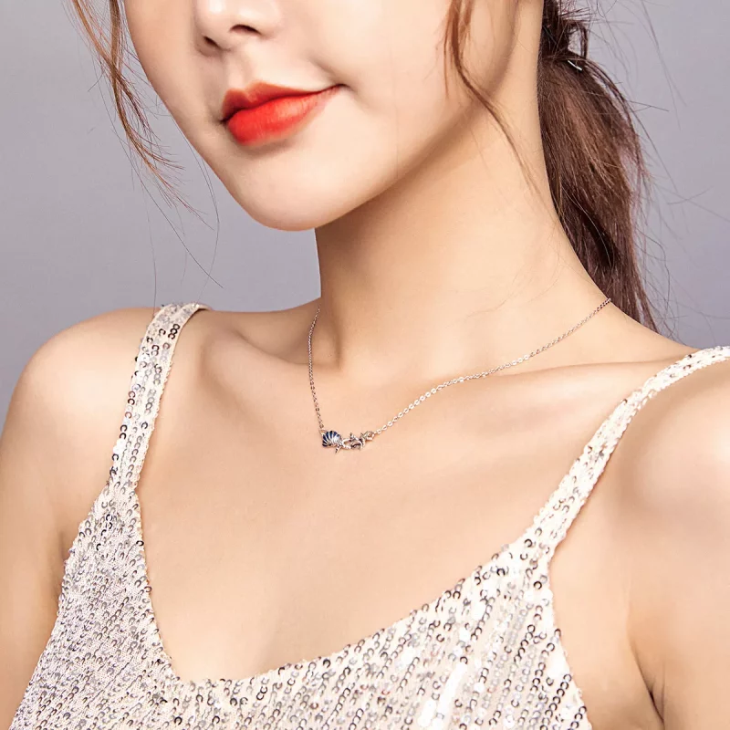 (afbeelding voor) Pandora Style Zomer Oceaan Chain Ketting - SCN407 - Bekijken 8