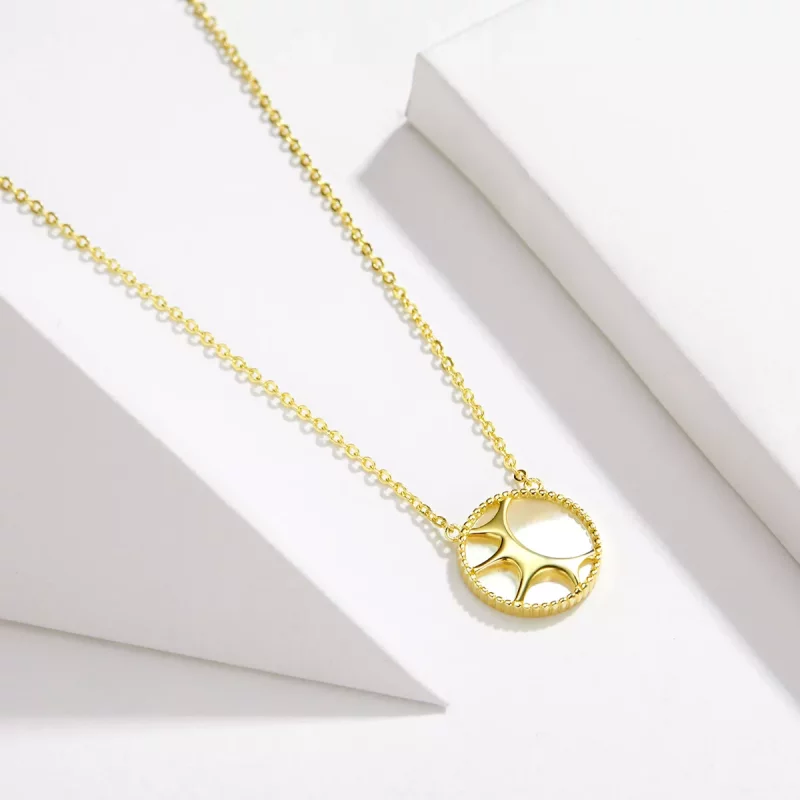 (afbeelding voor) Pandora Style Zontje Ketting - BSN070 - Bekijken 2