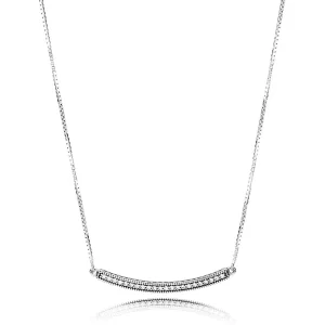 Hearts Of Pandora Bar Ketting 397420CZ (afbeelding voor) Hearts Of Pandora Bar Ketting 397420CZ