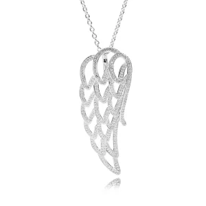 (afbeelding voor) PANDORA Angel Wing Necklace - 390374CZ-90