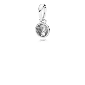 PANDORA April Droplet Pendant - 390396Rc (afbeelding voor) PANDORA April Droplet Pendant - 390396Rc