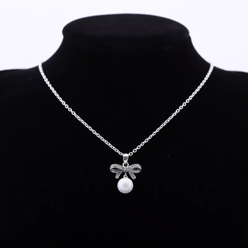 (afbeelding voor) PANDORA Bow Silver Pendant - 390380P-70 - Bekijken 2