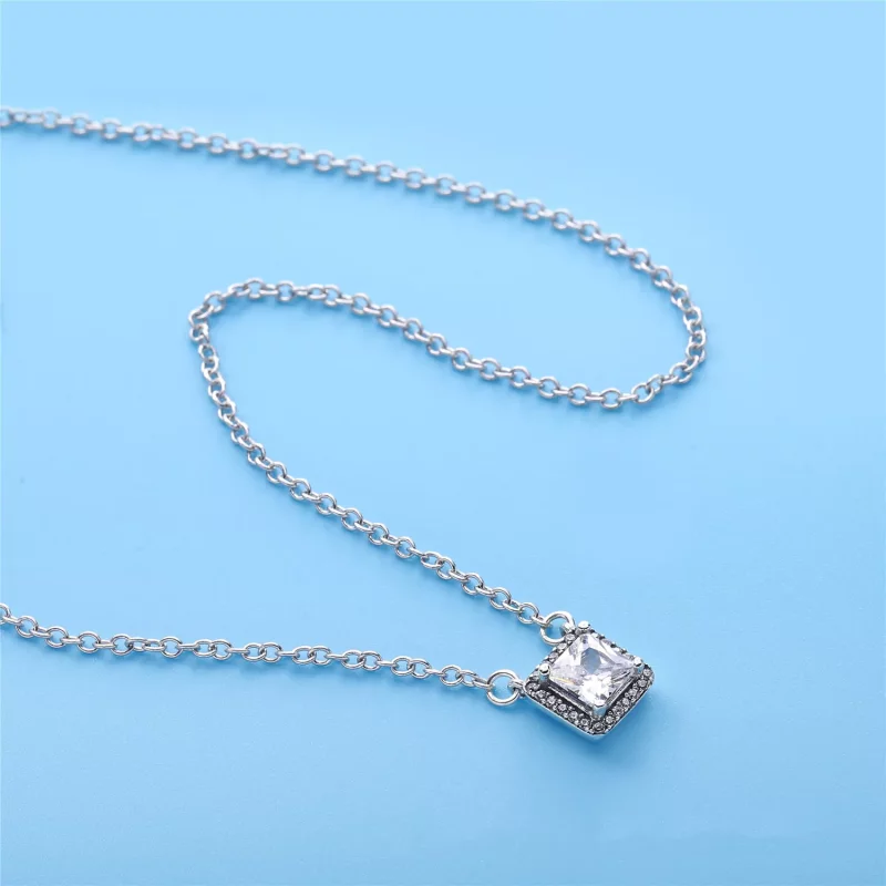 (afbeelding voor) PANDORA Collier Tijdloze Elegantie - 396241CZ-45 - Bekijken 3