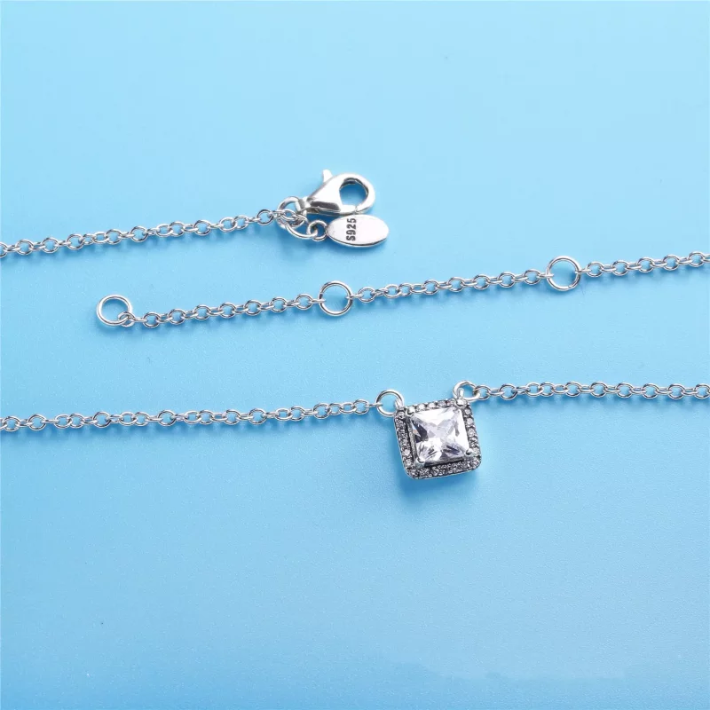 (afbeelding voor) PANDORA Collier Tijdloze Elegantie - 396241CZ-45 - Bekijken 4