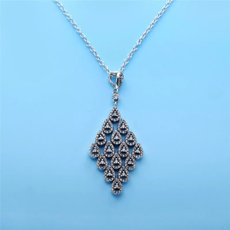 (afbeelding voor) PANDORA Collier Glamour - 396262CZ-80 - Bekijken 4