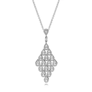 (afbeelding voor) PANDORA Collier Glamour - 396262CZ-80