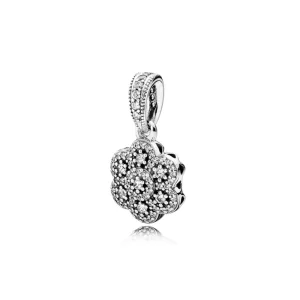 (afbeelding voor) PANDORA Crystallised Floral Pendant - 390392CZ