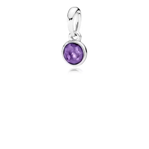 PANDORA February Droplet Pendant - 390396Sam (afbeelding voor) PANDORA February Droplet Pendant - 390396Sam