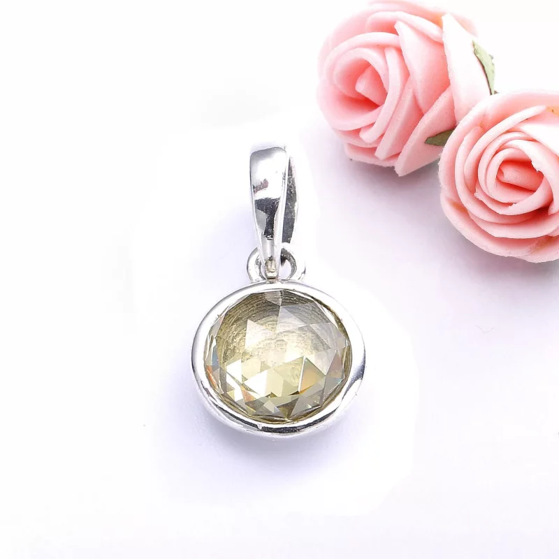 (afbeelding voor) PANDORA November Droplet Pendant - 390396Ci - Bekijken 2