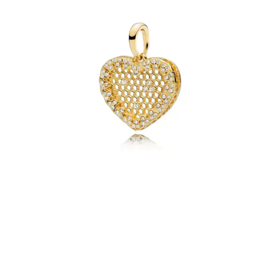 (afbeelding voor) Pandora Shine Honeycomb Lace Hanger 367111CZ