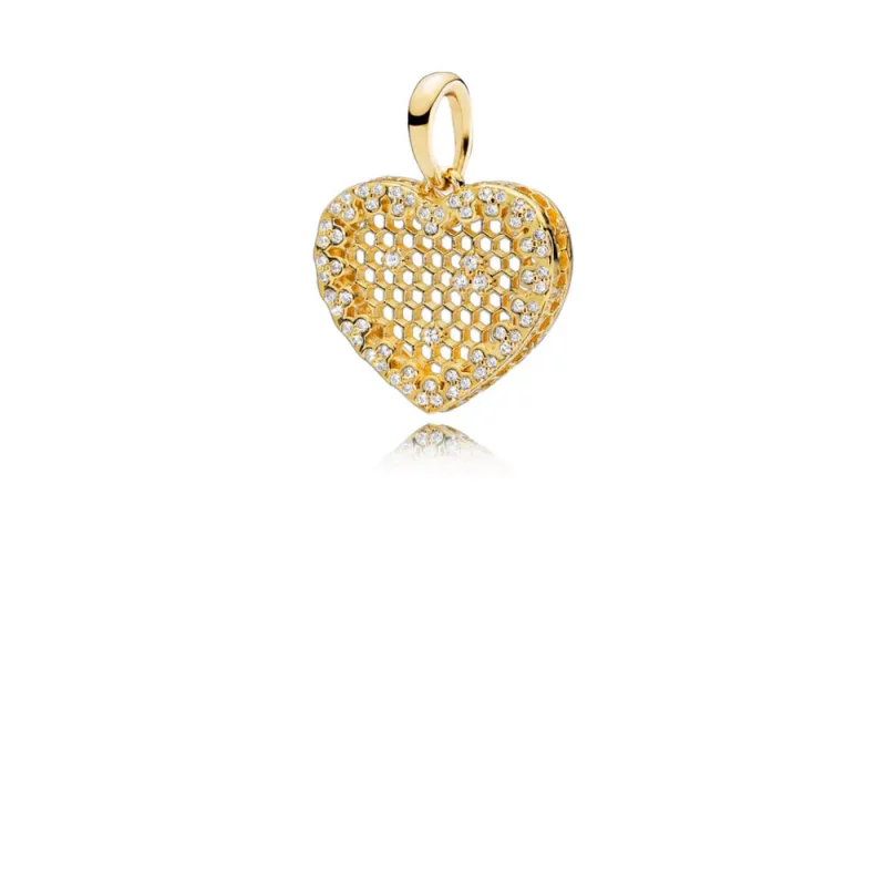 (afbeelding voor) Pandora Shine Honeycomb Lace Hanger 367111CZ