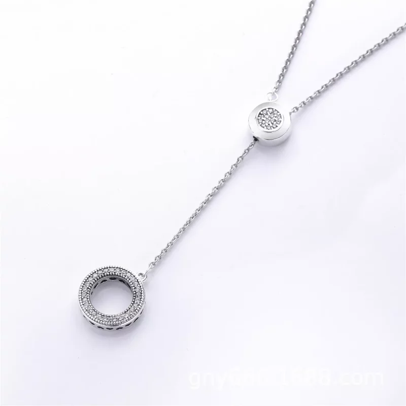 (afbeelding voor) Pandora Signature Collier - 397445CZ-70 - Bekijken 2