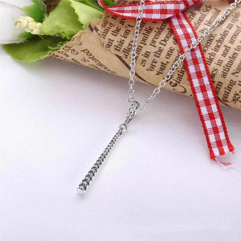 (afbeelding voor) PANDORA Vallende Ster Ketting - 396354CZ-60 - Bekijken 4