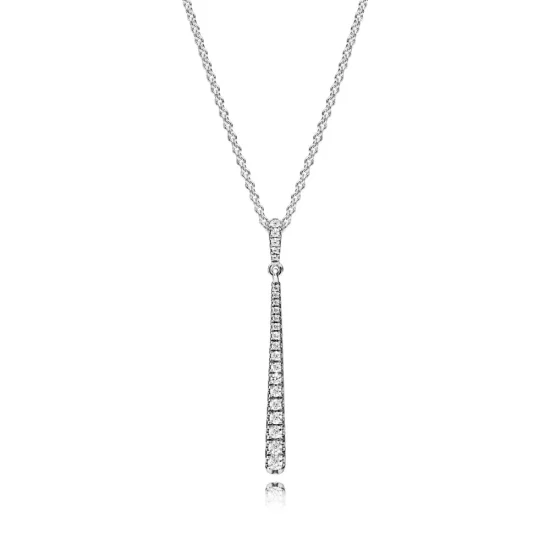 (afbeelding voor) PANDORA Vallende Ster Ketting - 396354CZ-60