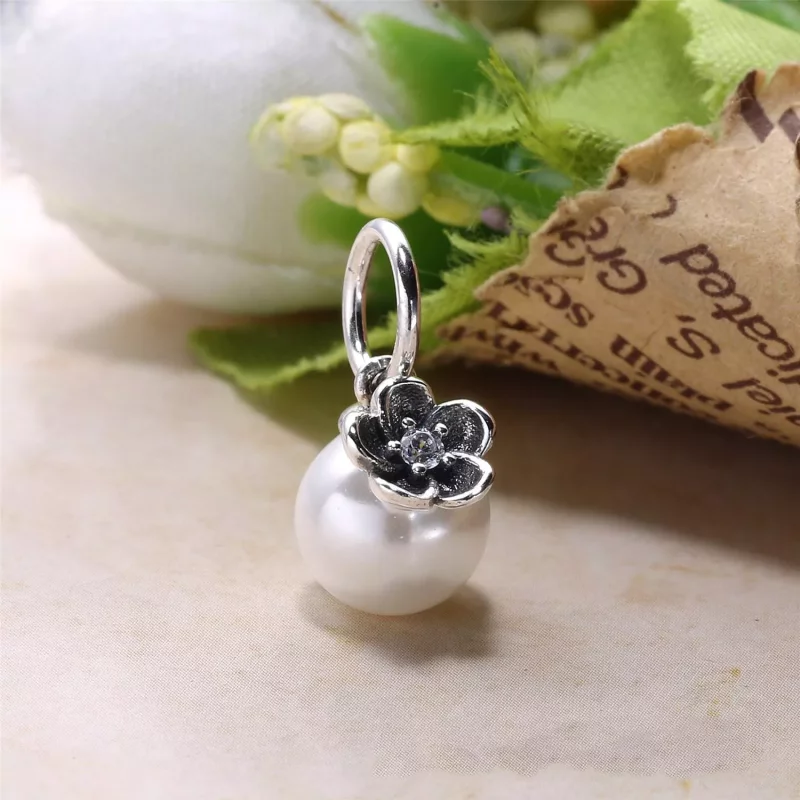 (afbeelding voor) Pandora Zilveren Bloemen Ketting 390363P - Bekijken 2