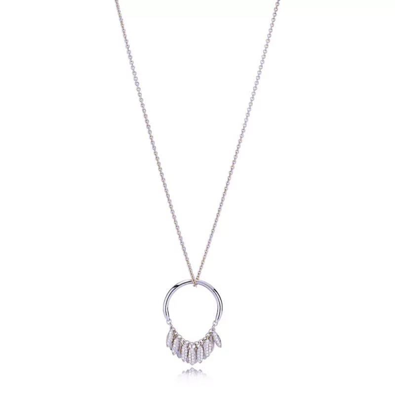 (afbeelding voor) Pandora Zilveren Cirkel Van Zaden Ketting Pj00485-1