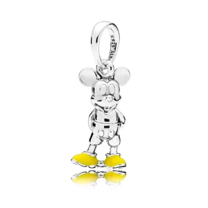 (afbeelding voor) Pandora Zilveren Disney, Klassieke Mickey Hanger 397394En06