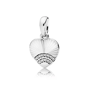 (afbeelding voor) Pandora Zilveren Fan Van Liefde Hanger 397286CZ