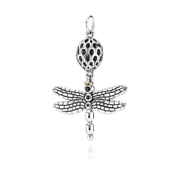 (afbeelding voor) Pandora Zilveren Geluks Libel Hanger 390336CZk