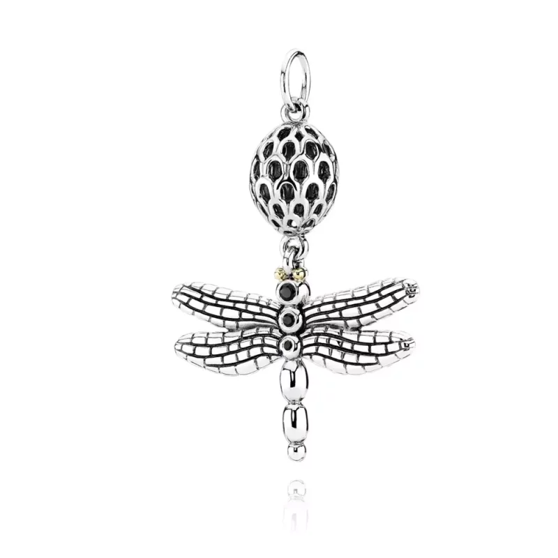 (afbeelding voor) Pandora Zilveren Geluks Libel Hanger 390336CZk