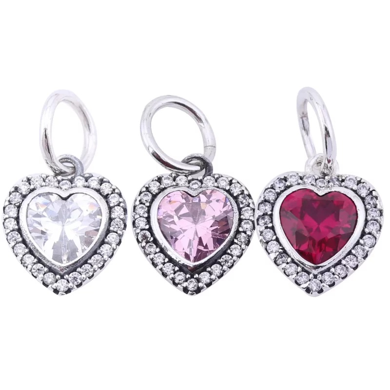 (afbeelding voor) Pandora Zilveren Sprankelende Liefde Hanger 390366CZ - Bekijken 5