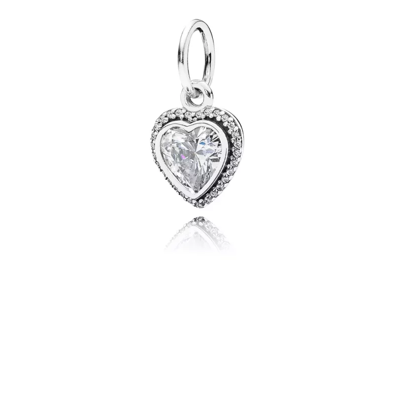 (afbeelding voor) Pandora Zilveren Sprankelende Liefde Hanger 390366CZ
