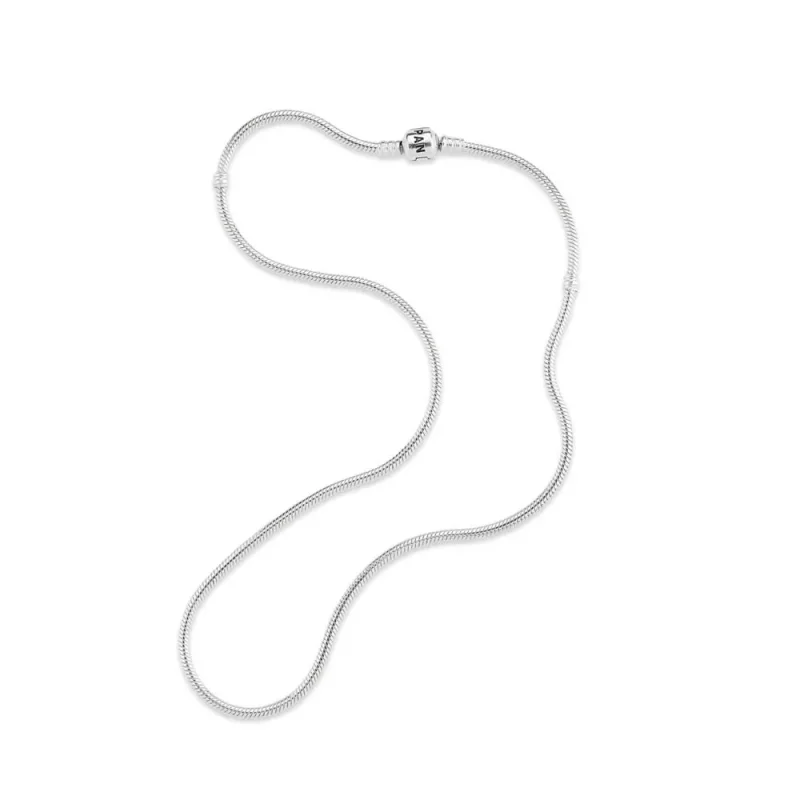 (afbeelding voor) Pandora Zilveren Sterling Barrel Clasp Ketting 590703Hv - Bekijken 2