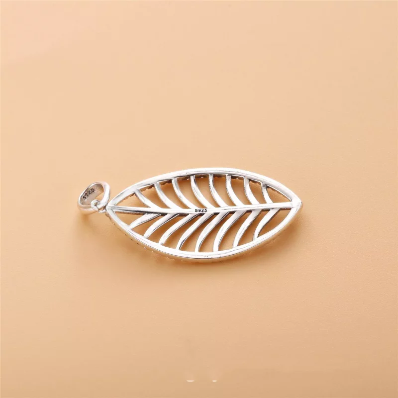 (afbeelding voor) Pandora Zilveren Tropische Palm Ketting 390370CZ - Bekijken 2