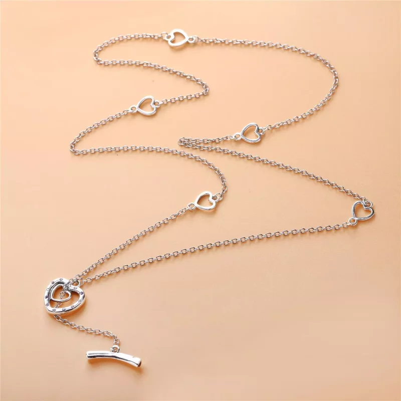 (afbeelding voor) Pandora Zilveren Twee Harten Ketting 397246Nrpmx - Bekijken 2