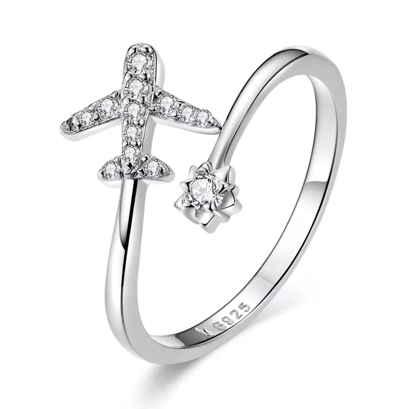 (afbeelding voor) Pandora Style Afstandelijk Open Ring - SCR623