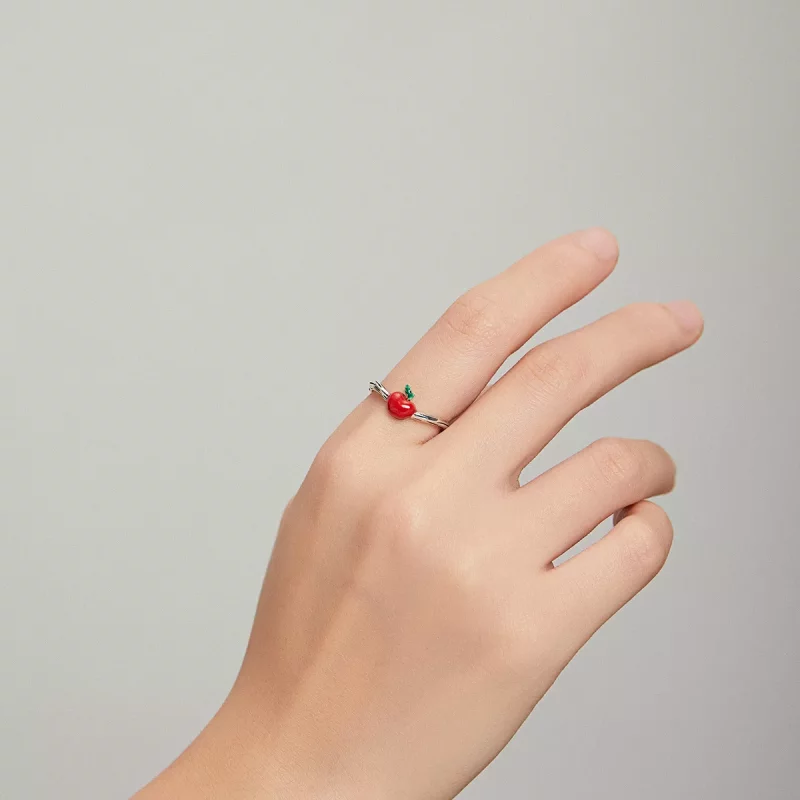 (afbeelding voor) Pandora Style appel Open Ring - SCR708 - Bekijken 5