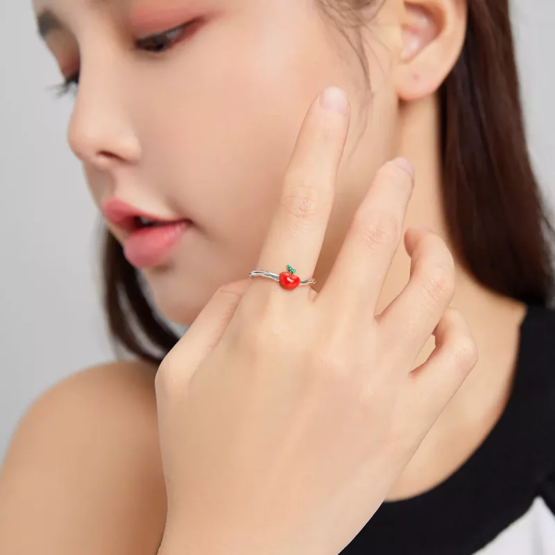 (afbeelding voor) Pandora Style appel Open Ring - SCR708 - Bekijken 6