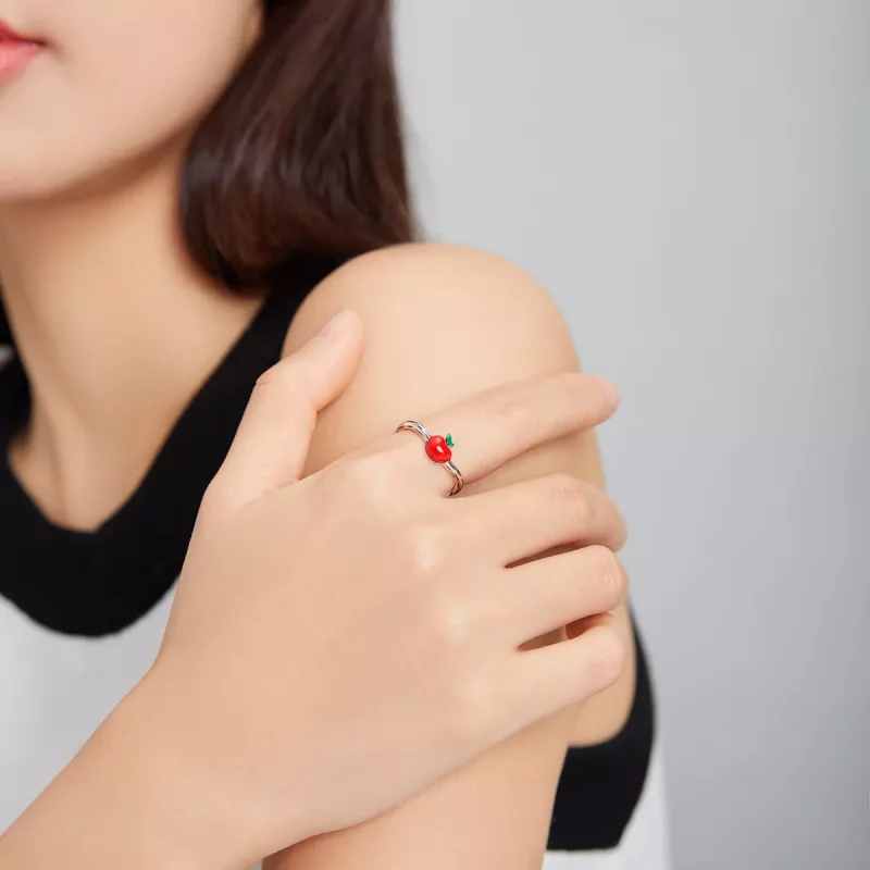 (afbeelding voor) Pandora Style appel Open Ring - SCR708 - Bekijken 7