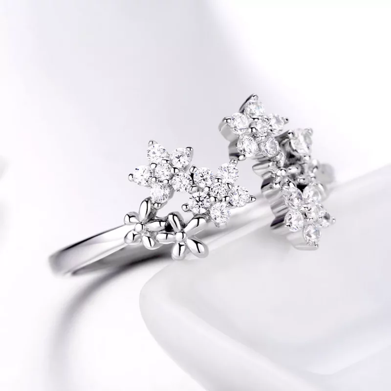 (afbeelding voor) Pandora Style Beschermend oog Open Ring - BSR021 - Bekijken 3